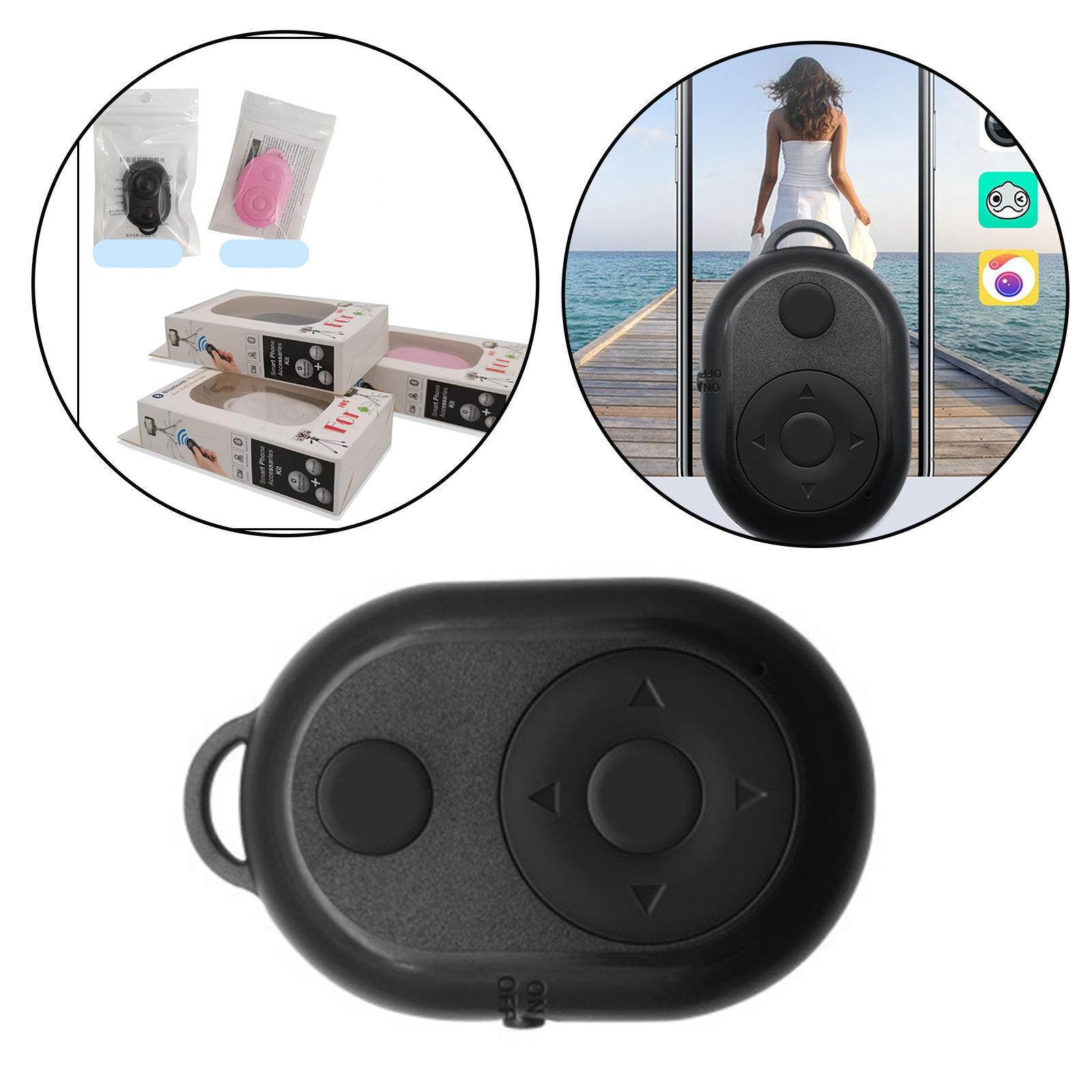 3x Portable Bluetooth Camera Shutter Remote Selfie Button Durable