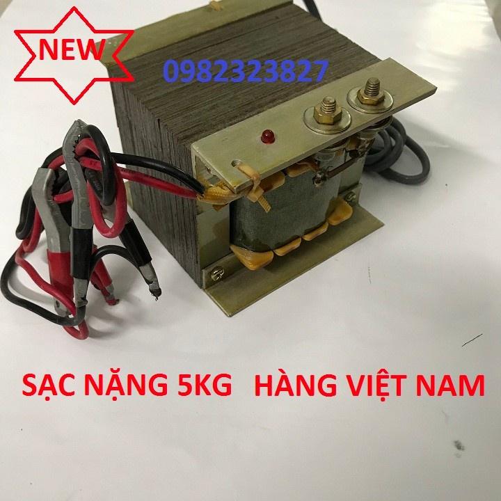 Sạc ác quy 12V sạc nhanh dây đồng 100% siêu bền