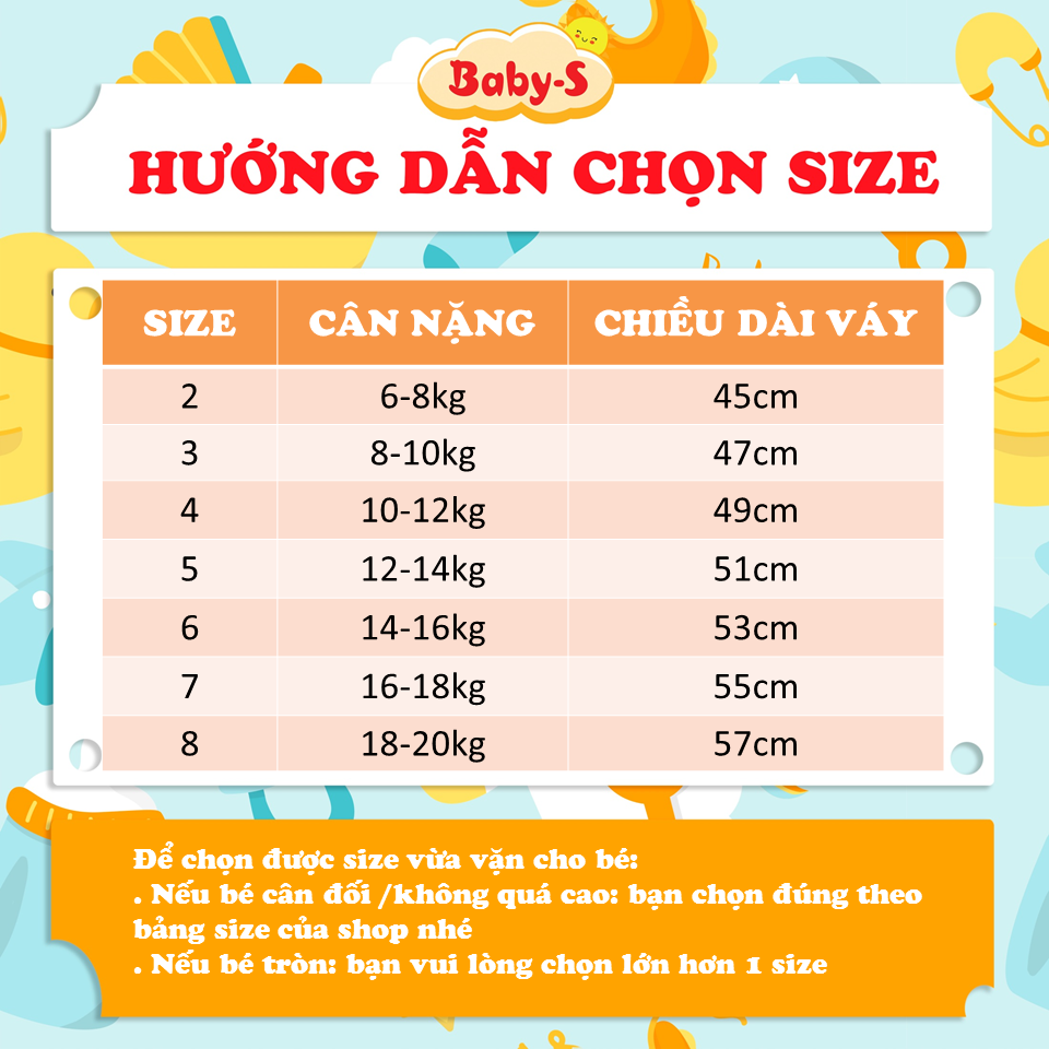 Đầm sóng xanh chất đũi nhẹ mềm mát cho bé gái 1-7 tuổi phối ren ở cổ và họa tiết thêu cực nữ tính BBShine – D069