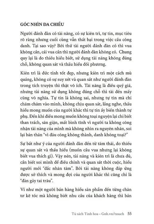 Sách - Góc Nhìn Đa Chiều - Cổ Học Tinh Hoa