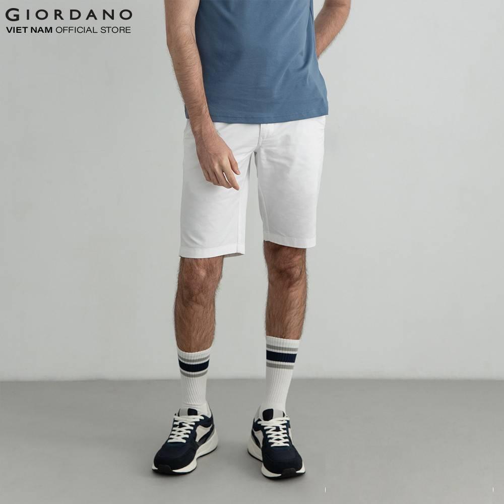 Quần Lửng Nam Giordano Khaki Shorts 01101202