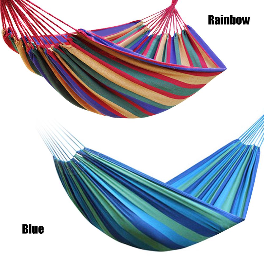Võng đơn và đôi cho sân sau sân hiên cắm trại ngoài trời trong nhà Single / Double Hammock for Backyard