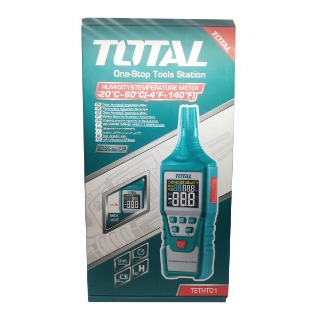 MÁY ĐO ĐỘ ẨM VÀ NHIỆT ĐỘ KỸ THUẬT SỐ TOTAL TETHT01 - HÀNG CHÍNH HÃNG