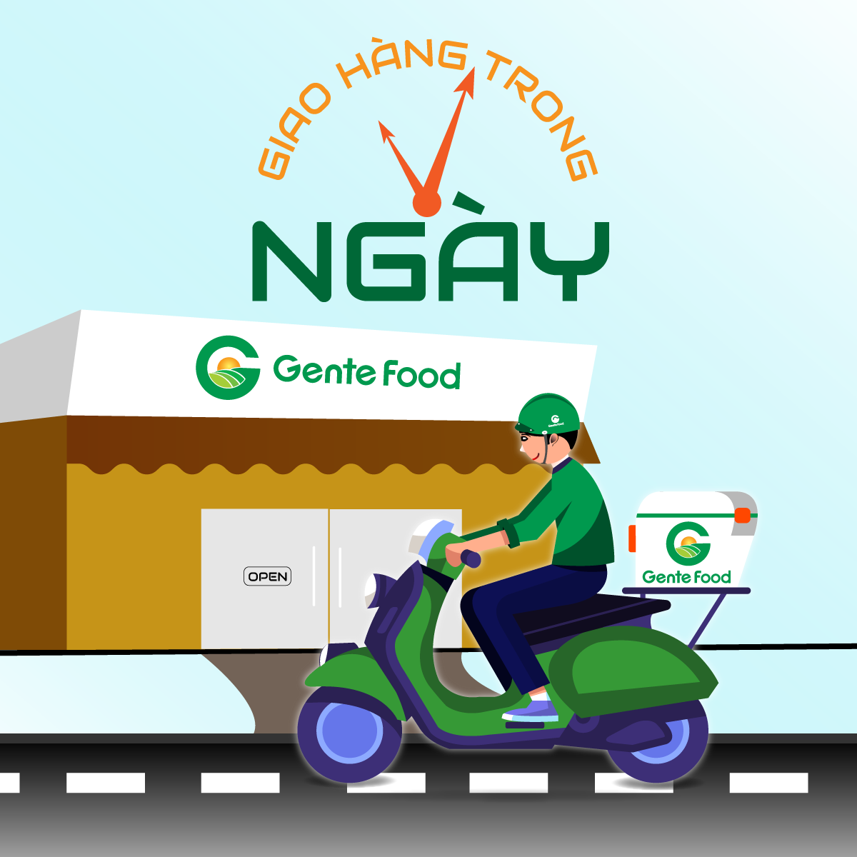 Gạo Nắng Vàng Gente Food 2kg - Thơm, Dẻo, Ngon cơm