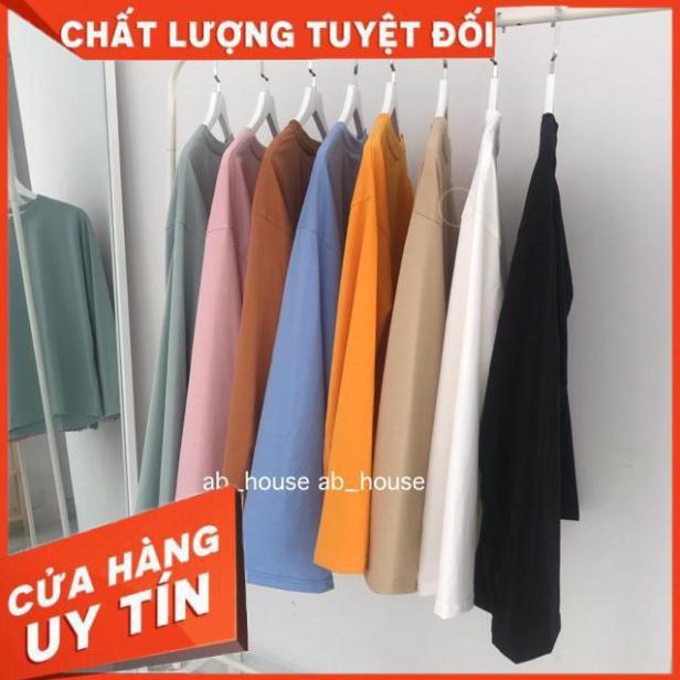 Áo Thun Tay dài ️Trơn Long Tee Form Hàn Xẻng Uzzlang Unisex