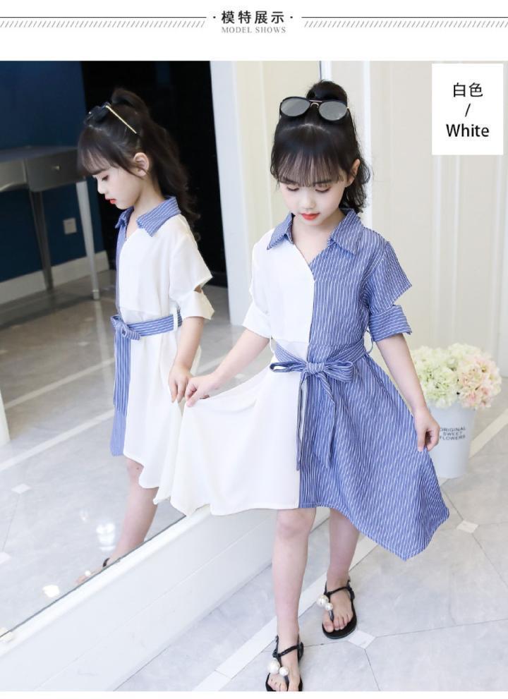 DONGSHOP Cô gái mùa xuân và mùa thu ngắn tay váy 2023 Hàn Quốc phiên bản sinh viên Trung Quốc thời trang công chúa váy thời trang