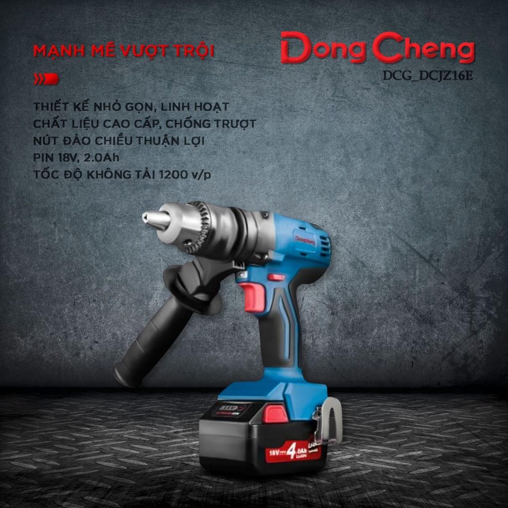 Máy khoan pin Dongcheng DCJZ16E
