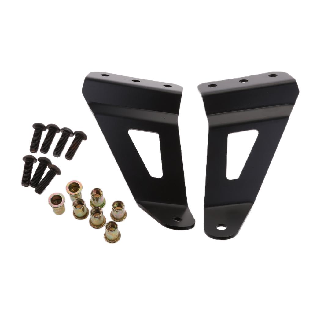 Car Exterior Roof Work Light Mount Bracket Holder For Chevy & GMC 2007-2013