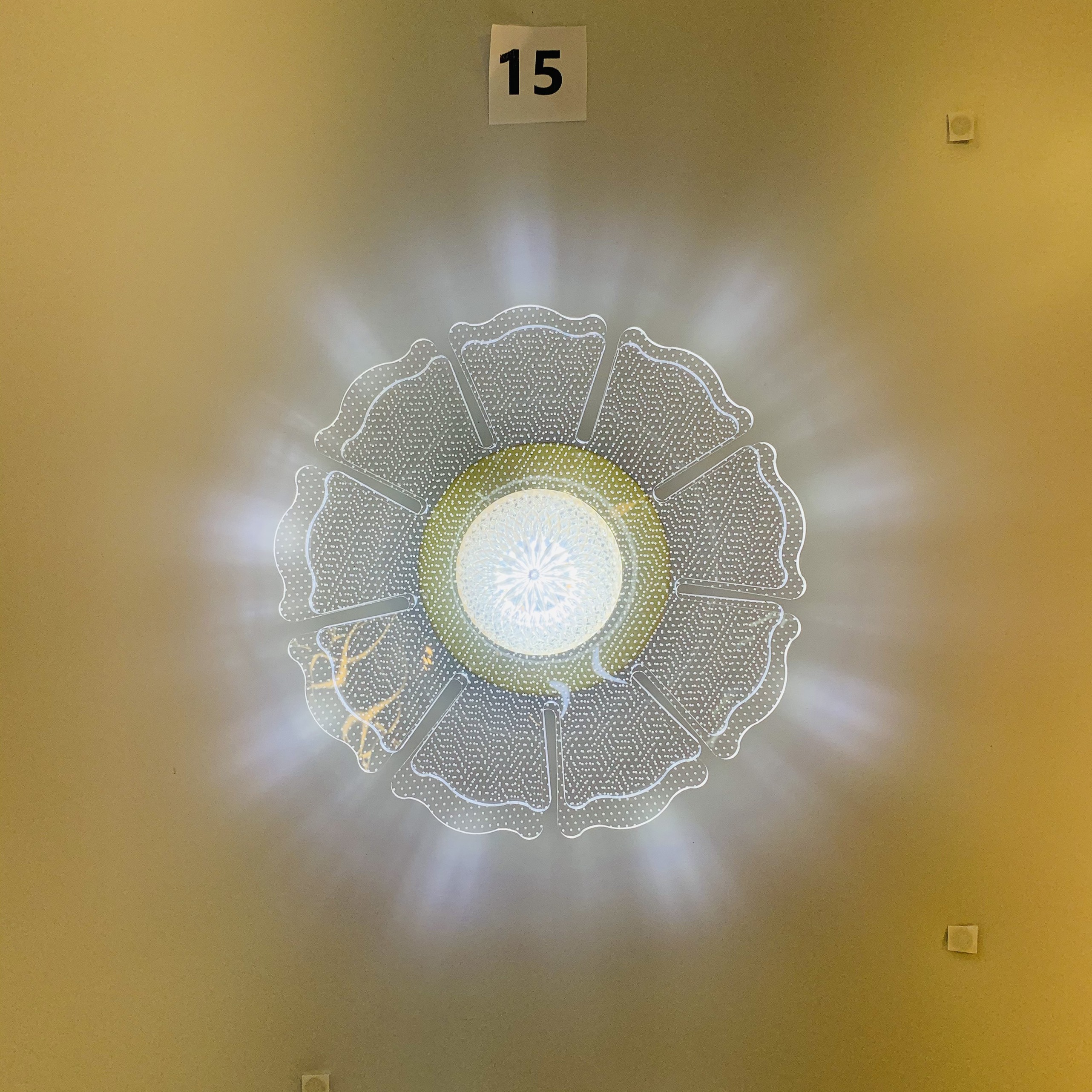 Đèn tường led MONSKY FLOWER 3 chế độ màu ánh sáng hiện đại