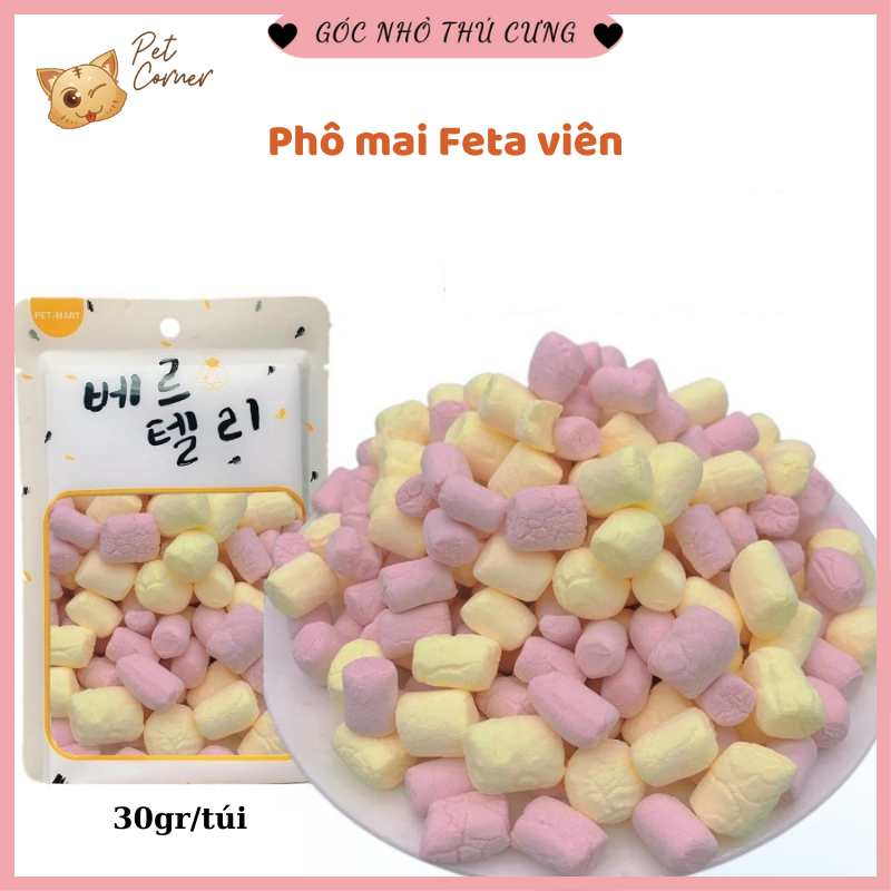 Bánh thưởng phô mai béo ngậy, giàu dinh dưỡng cho thú cưng