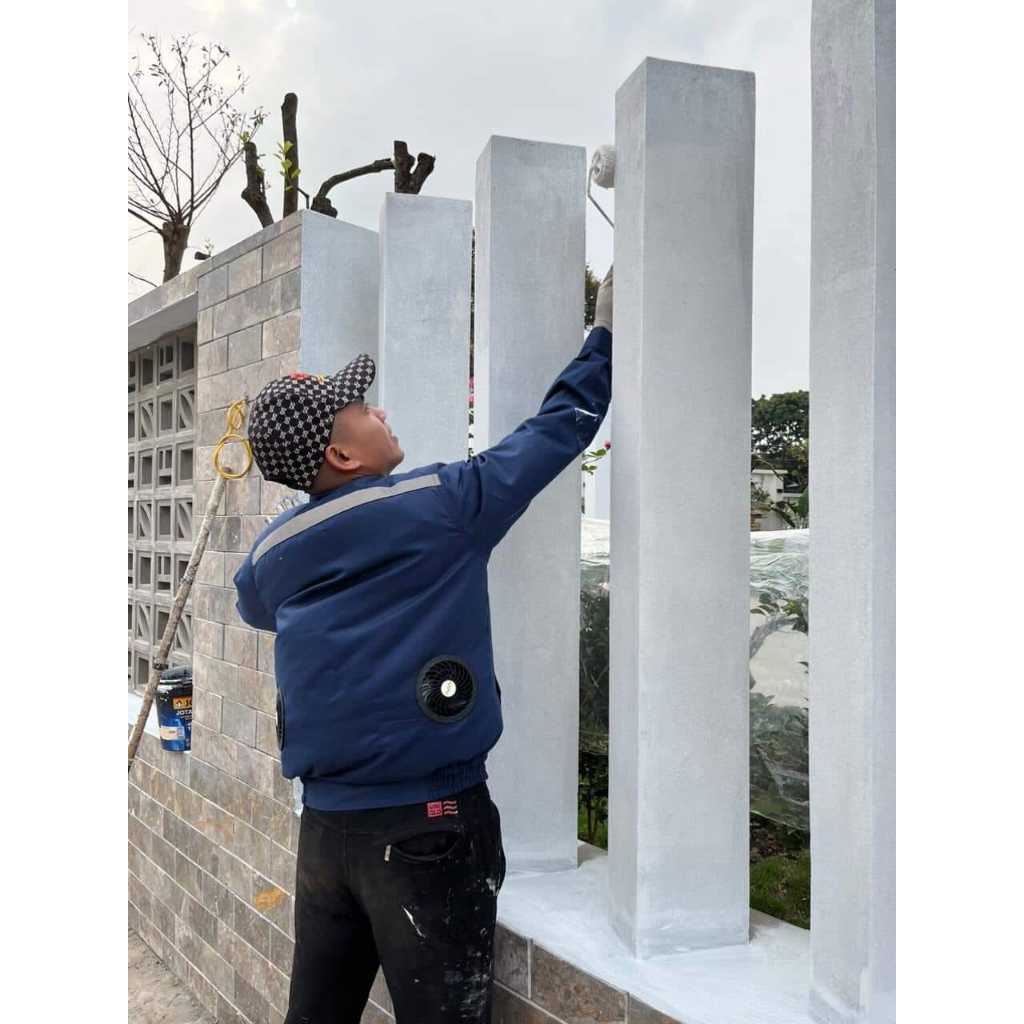 [TOP 1 ÁO ĐIỀU HÒA] Áo điều hòa Creen chống nóng, pin khủng 80000mAh, quạt không chổi than 18V - Hàng chính hãng