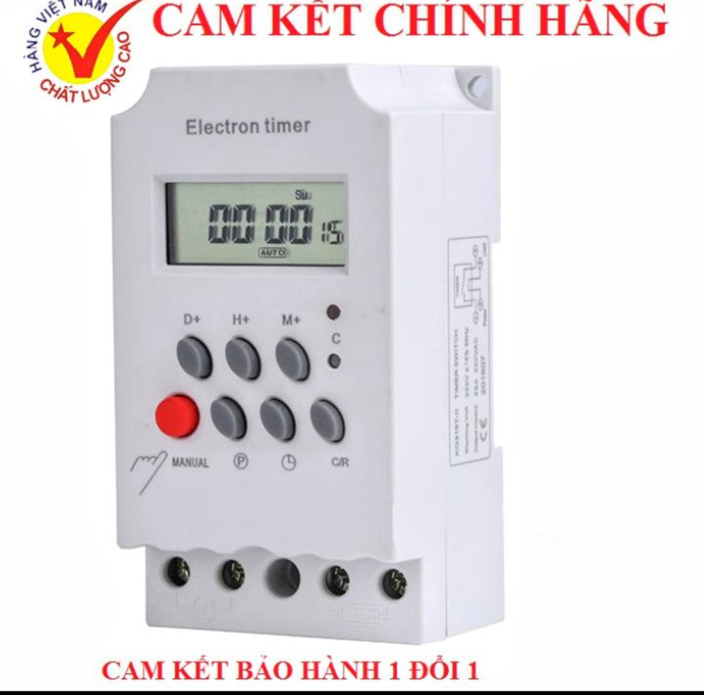 CÔNG TẮC HẸN GIỜ BẬT TẮT CÁC THIẾT BỊ ĐIỆN BẰNG ĐIỆN TỬ KỸ THUẬT SỐ THÔNG MINH HÀNG CHUẨN CHẤT LƯỢNG