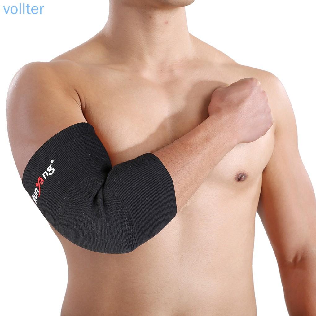 【Sản phẩm khuyến cáo】1x Sport Elbow Pad Volleyball Elbow Sleeve Guard Sports Safety Elbow Support