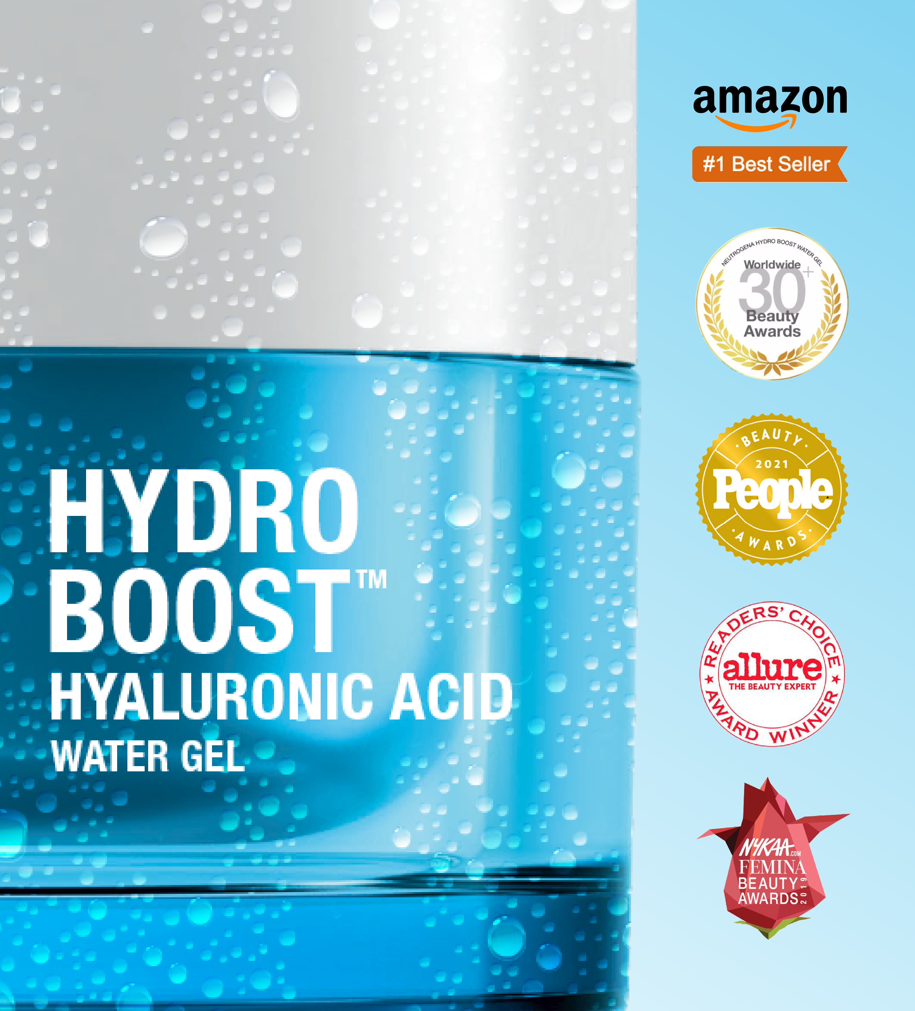 Kem dưỡng cấp ẩm Neutrogena Hydro Boost Hyaluronic Acid Water Gel 50G