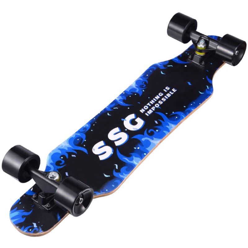 Ván Trượt Dài Thể Thao Mặt Nhám Cỡ Lớn 80cm LongBoard Hiện Đại