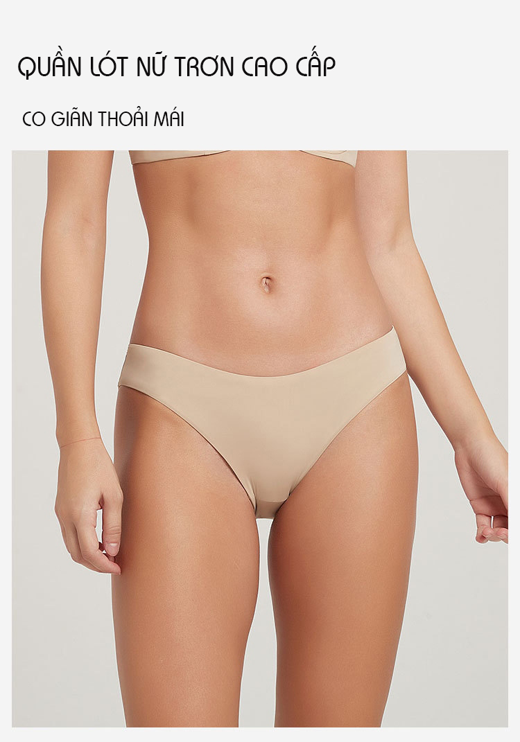 Quần Lót Nữ Cạp Vừa Kiểu Dáng Basic Chất Lượng Cao Cấp P160