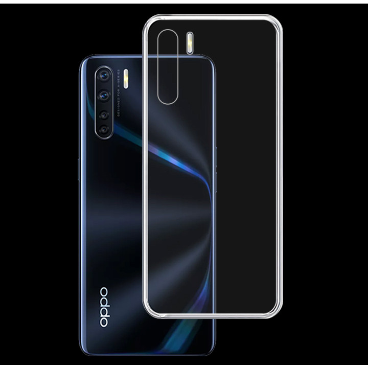 Ốp lưng cho Oppo A91 - 01275 - Ốp dẻo trong - Hàng Chính Hãng