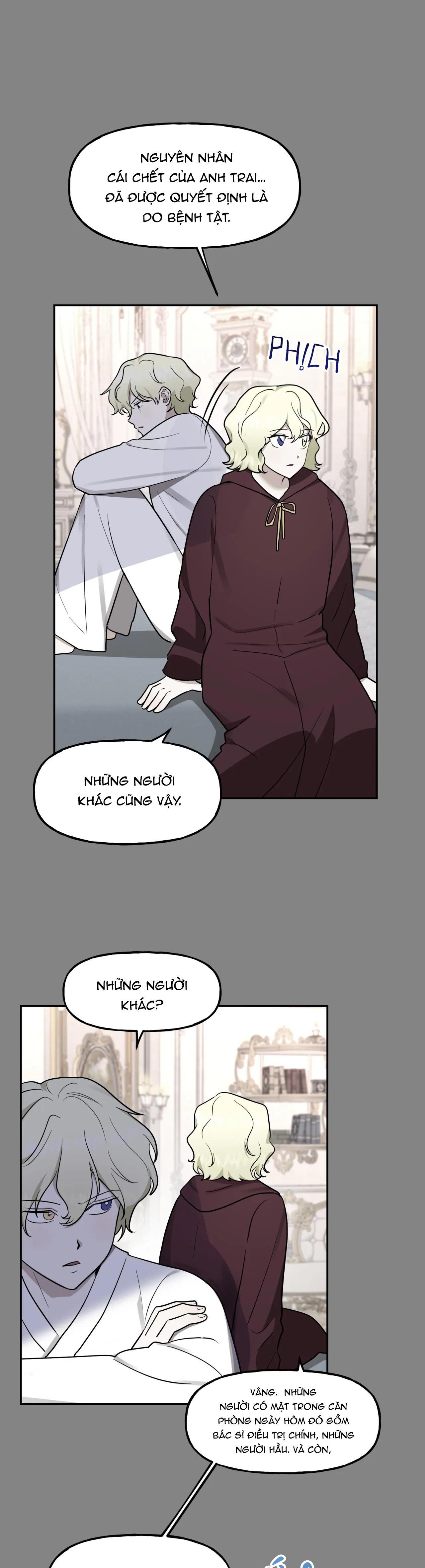 bl cổ trang - âu cổ ngắn nhà kim chapter 19.3 18