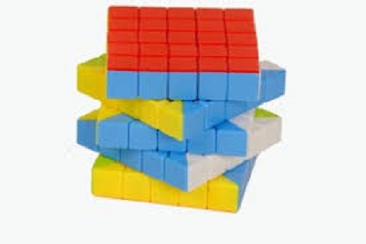 (GIẢM MẠNH) Trò chơi rubik 5x5 loại cao cấp trong hộp không viến xoay cực trơn