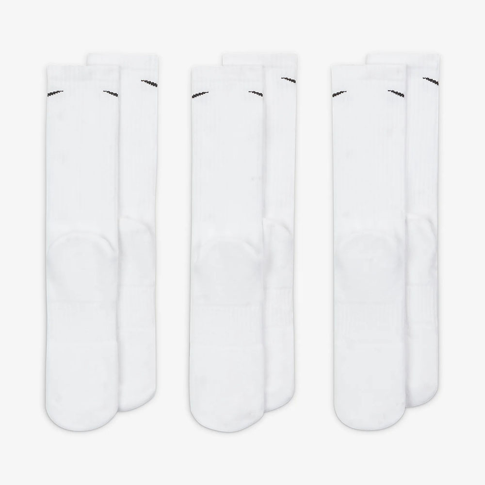 Vớ thể thao unisex NIKE U NK EVERYDAY CSH CRW 3PR 132