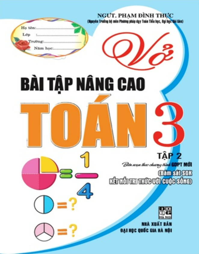 Sách - Vở Bài Tập Nâng Cao Toán Lớp 3 - Tập 2