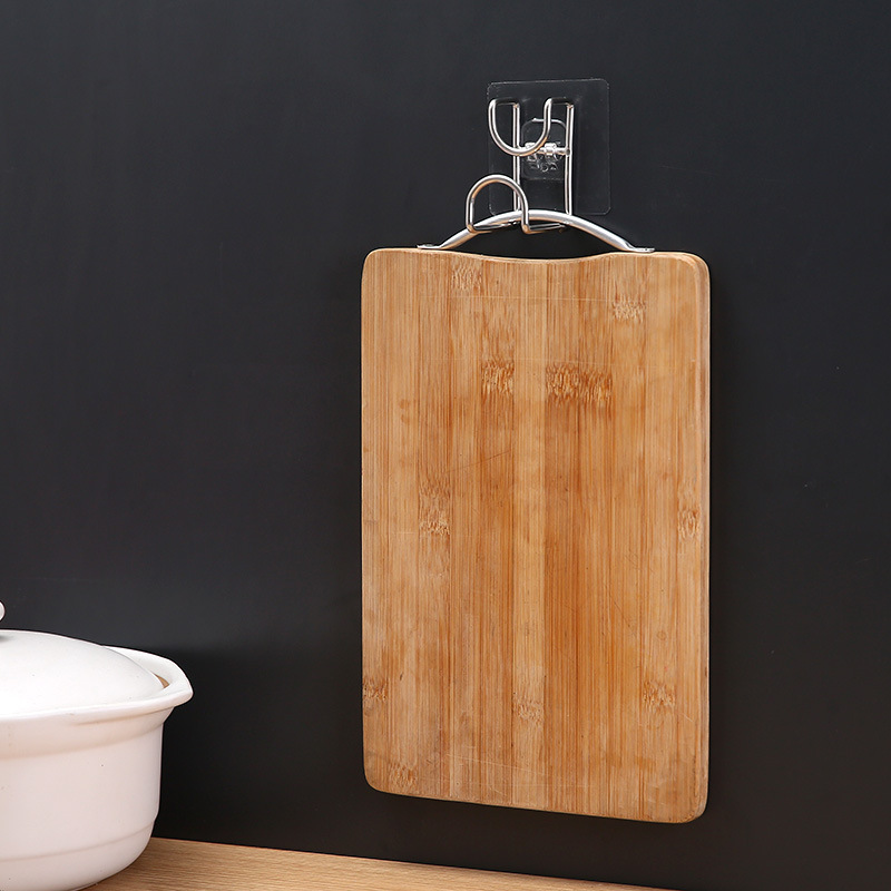 Móc Inox Dán Tường Treo Thau Chậu, Khăn, Quần Áo, Giá Gắn Tường Treo Đồ Nhà Bếp, Nhà Tắm