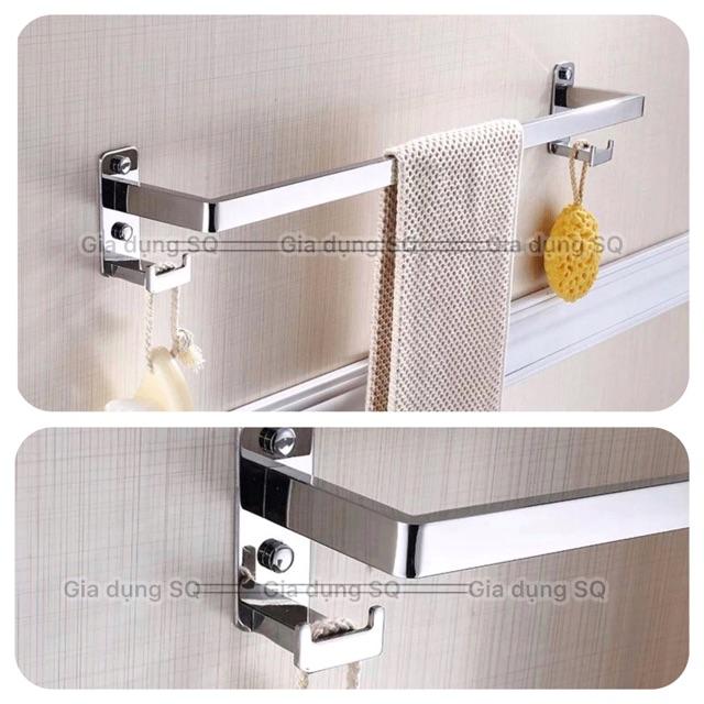 Bộ kệ nhà tắm, kệ inox 304, kệ góc, giá treo khăn tắm, móc treo, kệ dán tường, hiện đại