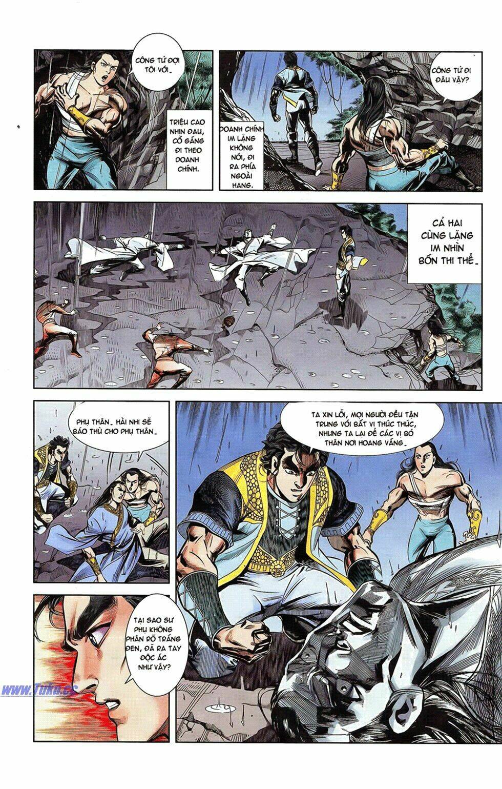 thiên tử truyền kỳ 2 - tần vương doanh chính chapter 18 8