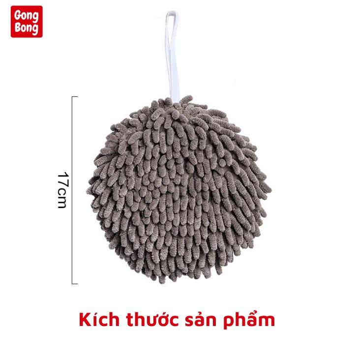 Khăn lau tay tròn san hô siêu thấm hút nước dành cho nhà bếp nhà tắm chất liệu vải bông siêu mềm mịn