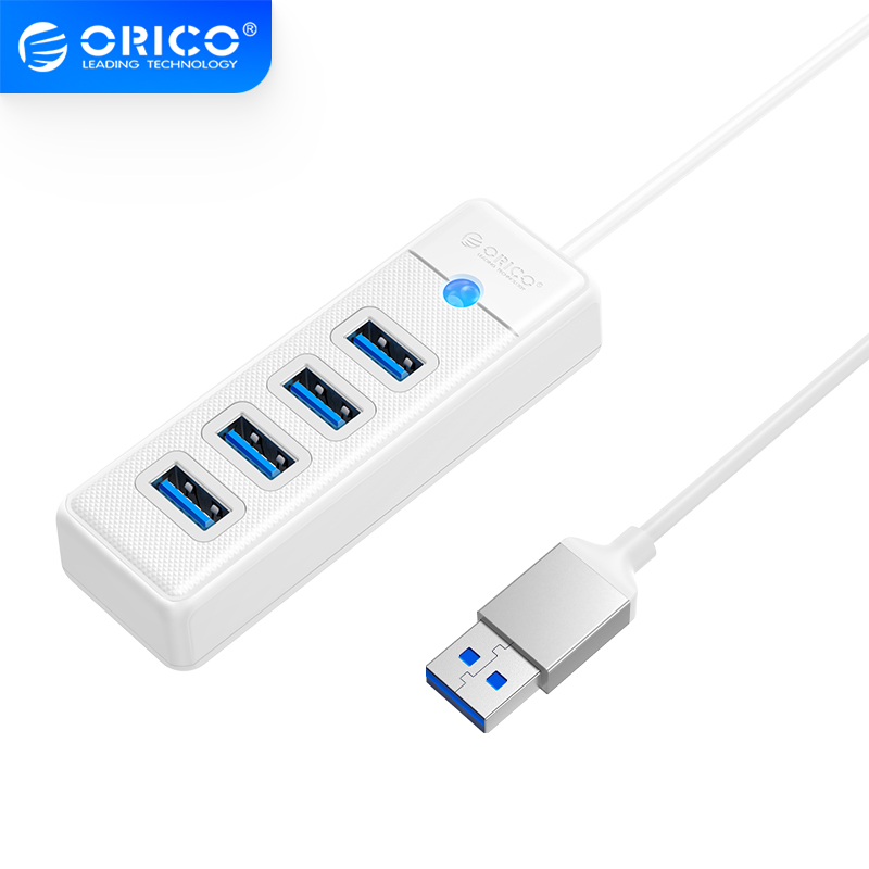 Bộ Chia USB-A sang 4 cổng USB 3.0 PW4U-U3-015 Orico - Hàng Chính Hãng