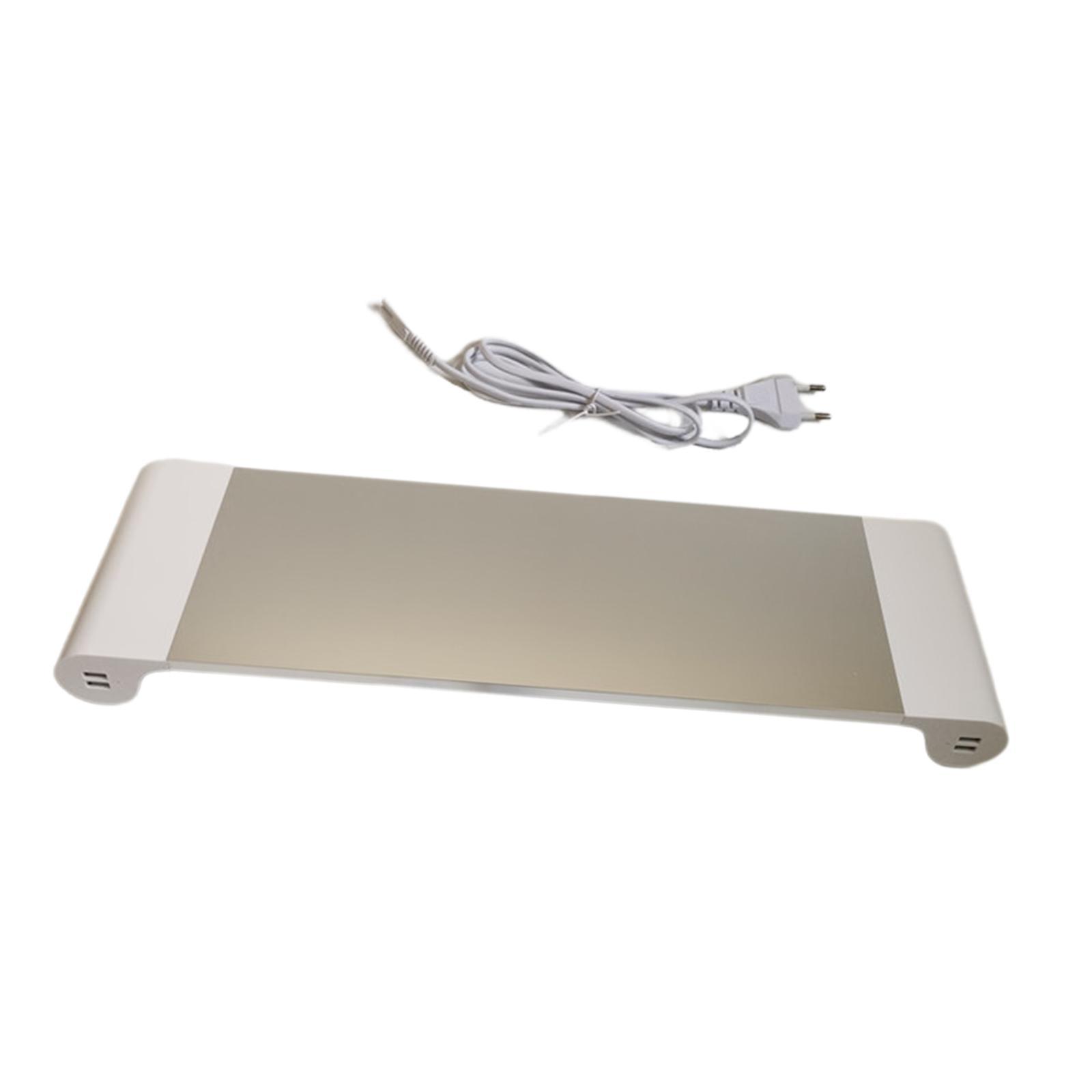Monitor Stand Riser PC Screen Stand Sturdy Universal Desk Accessories Home Office Use Computer Monitor Shelf Desktop Monitor Heightened Rack