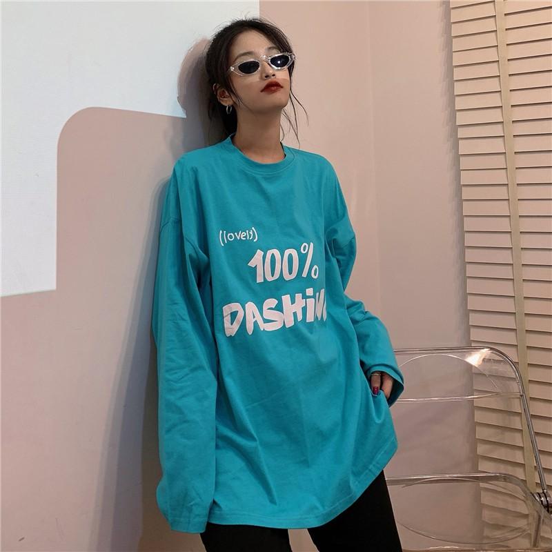 Áo Thun Tay Dài Unisex DASHING Thu Đông