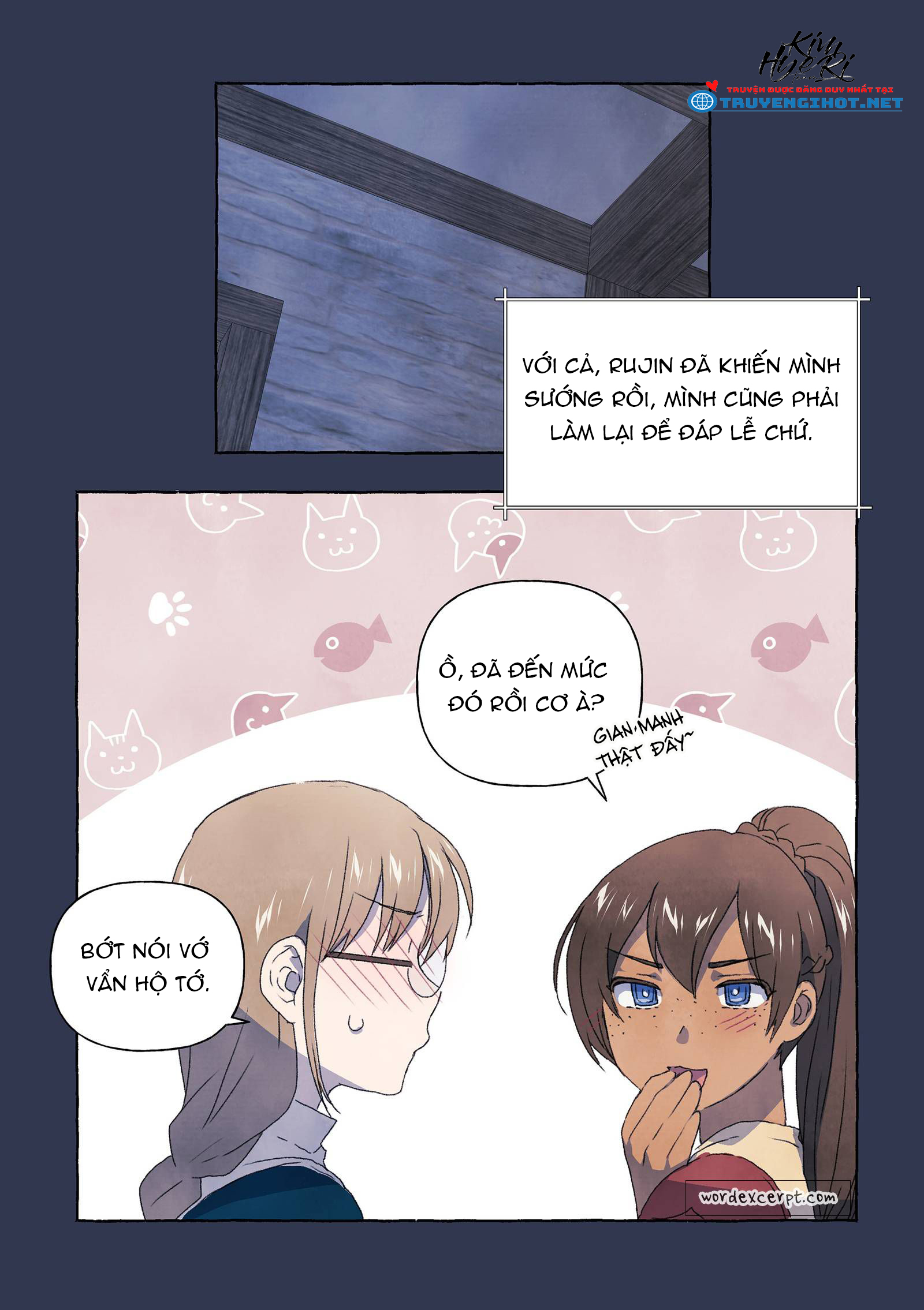 mối tình đầu của chàng sói khờ chapter 9 12