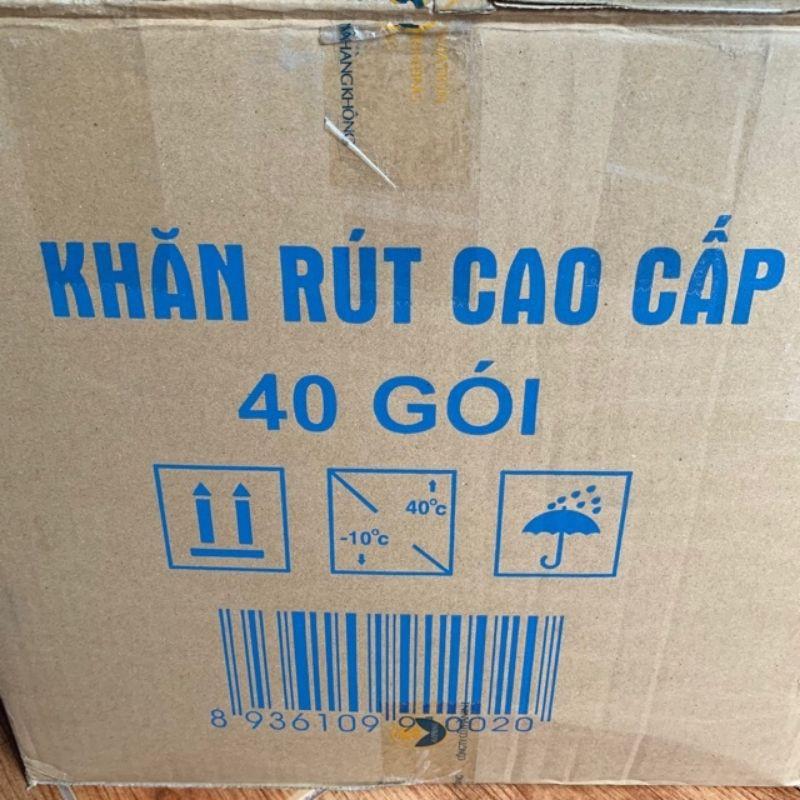 Giấy rút lụa siêu thấm cao cấp 300 tờ 2 lớp