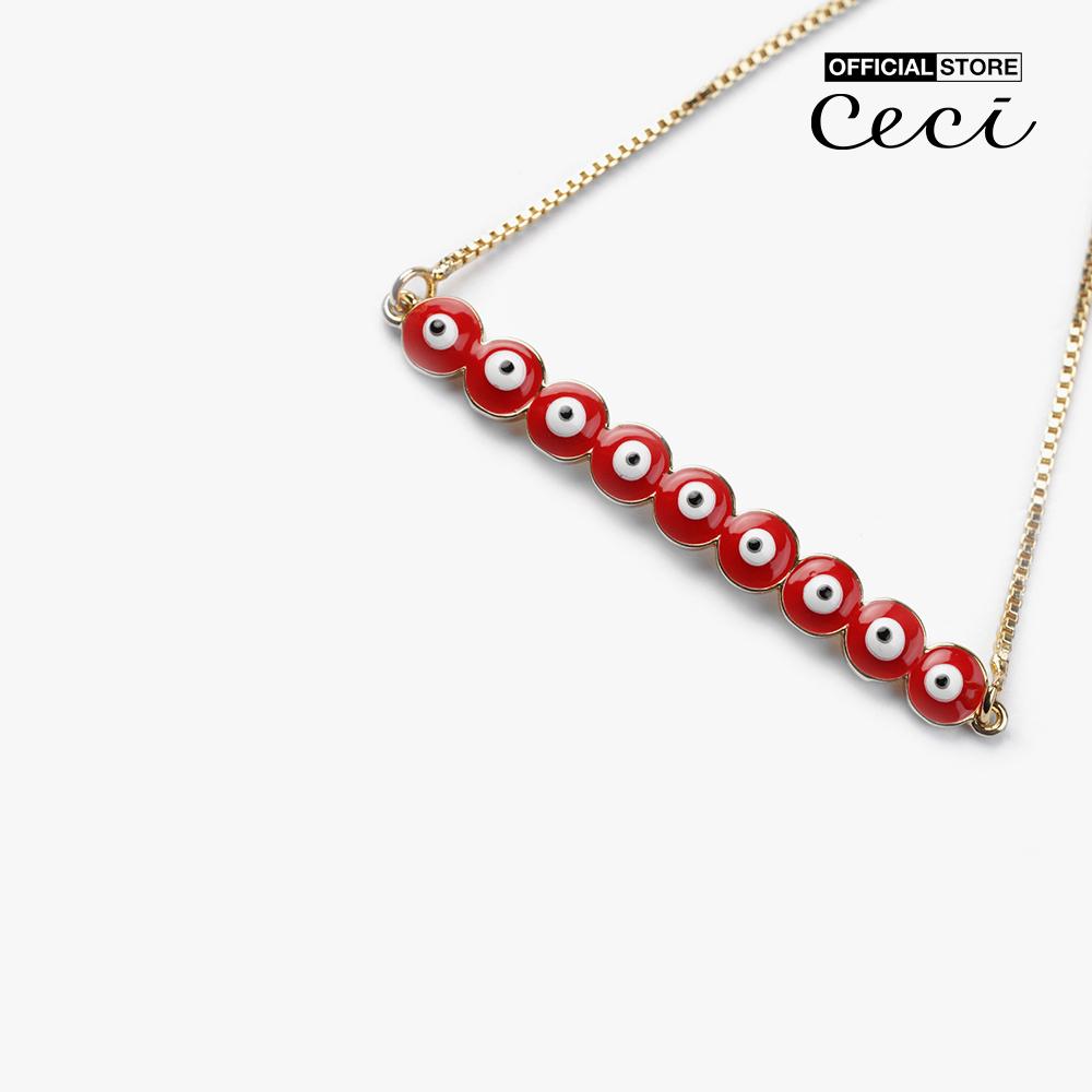 CECI - Vòng đeo tay nữ dây mảnh phối thiết kế độc đáo CC3-01000078-08