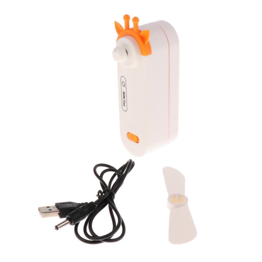 Travel Handheld Mini Portable Fan Mute USB Summer Cooling Fan