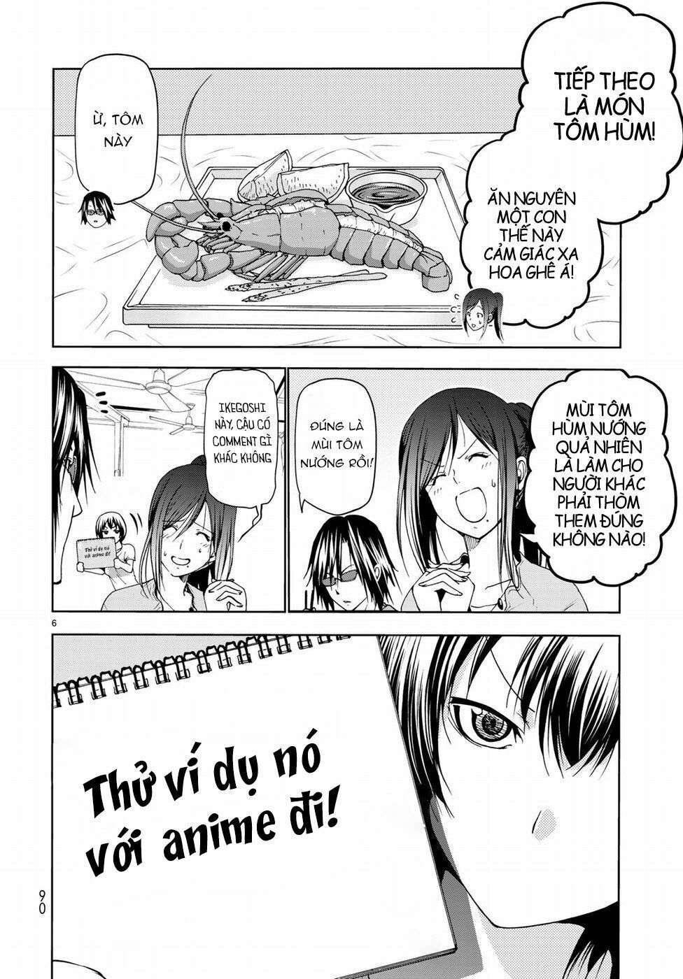 cô gái thích lặn - grand blue chapter 53 6