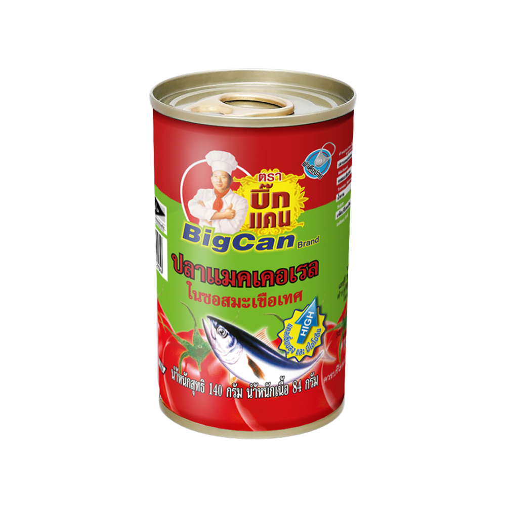 Cá Nục hộp sốt cà chua Bigcan 140g