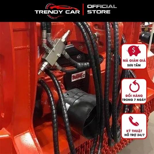 Dây bọc bảo vệ dây rửa xe cao áp, ống bảo vệ tuy ô thủy lực máy xúc chống mài mòn hiệu quả