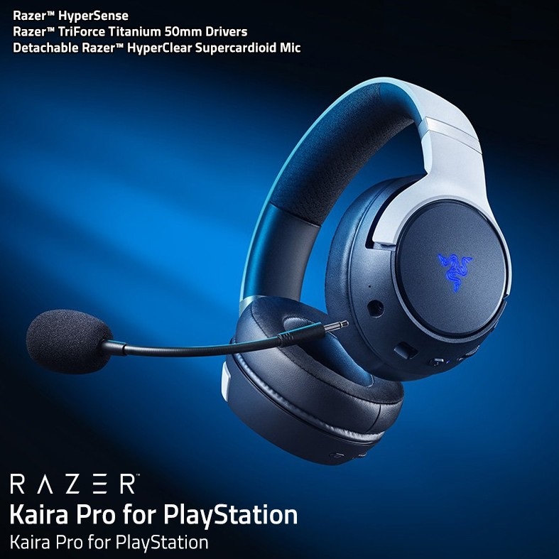 Tai nghe Razer Kaira Pro HyperSpeed-Licensed PlayStation 5