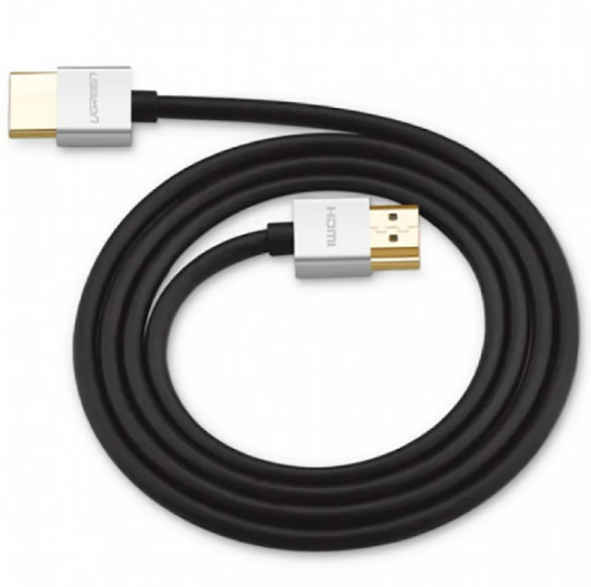 Dây HDMI 2.0 siêu mỏng thuần đồng 10.8Gbps dài 1m Ugreen - Hàng chính hãng