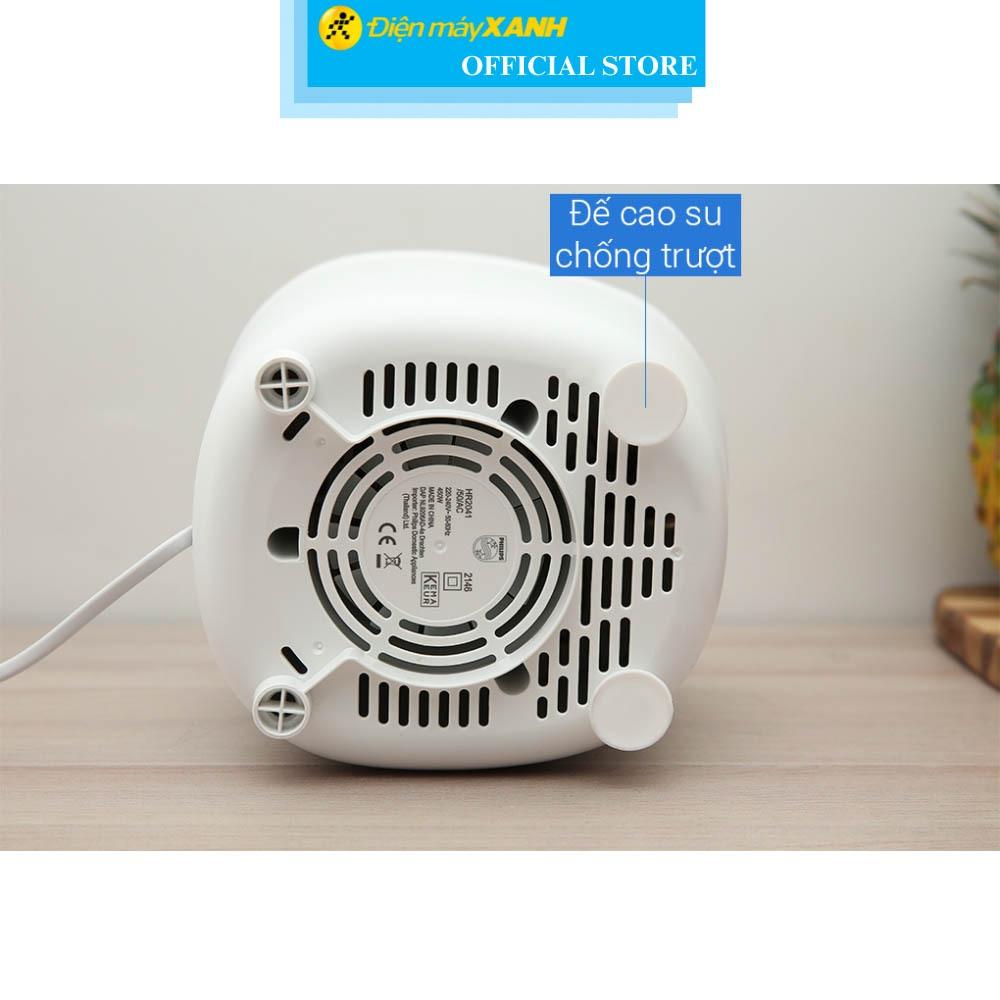 Máy xay sinh tố đa năng Philips HR2041/10 - 2 cối - Hàng chính hãng