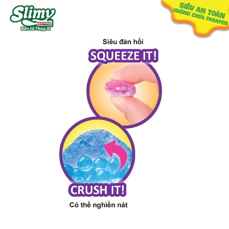 Đồ Chơi SLIMY Sáng Tạo Slimy Hạt Nở Thủy Tinh Thể Lấp Lánh Vàng 33022/YE