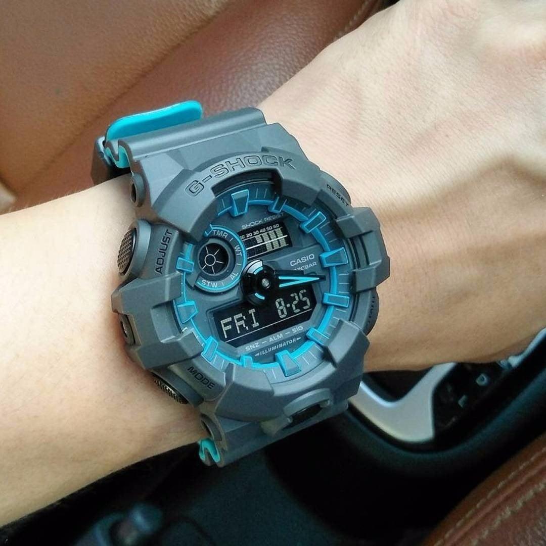 Đồng Hồ Nam Dây Nhựa Casio G-Shock GA-700SE-1A2DR  | GA-700SE-1A2