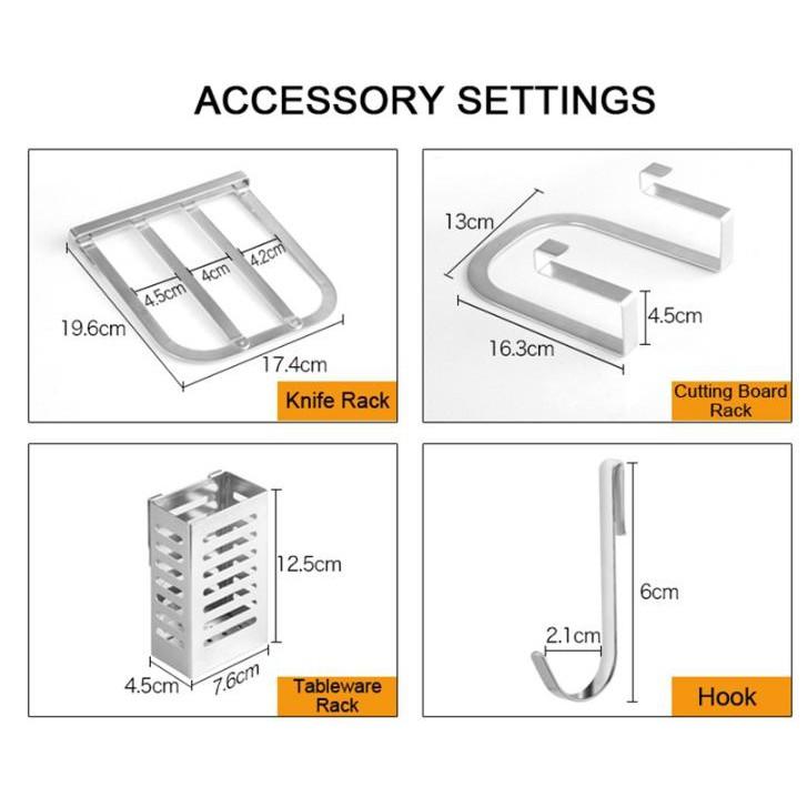Kệ 3 tầng nhà bếp KITCHEN SINK - Thu gọn căn bếp nhà bạn - Home and Garden