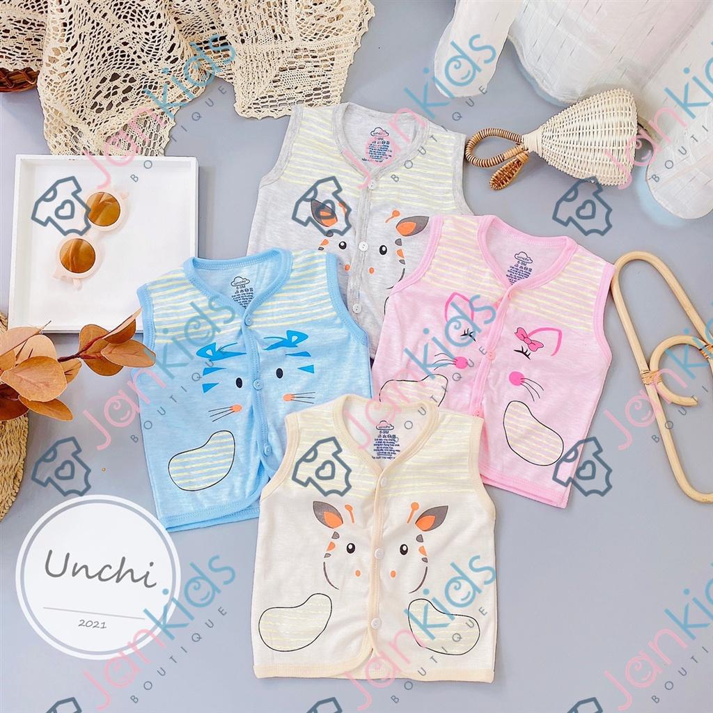 Áo gile nỉ loang UNCHI cao cấp cho bé trai, bé gái