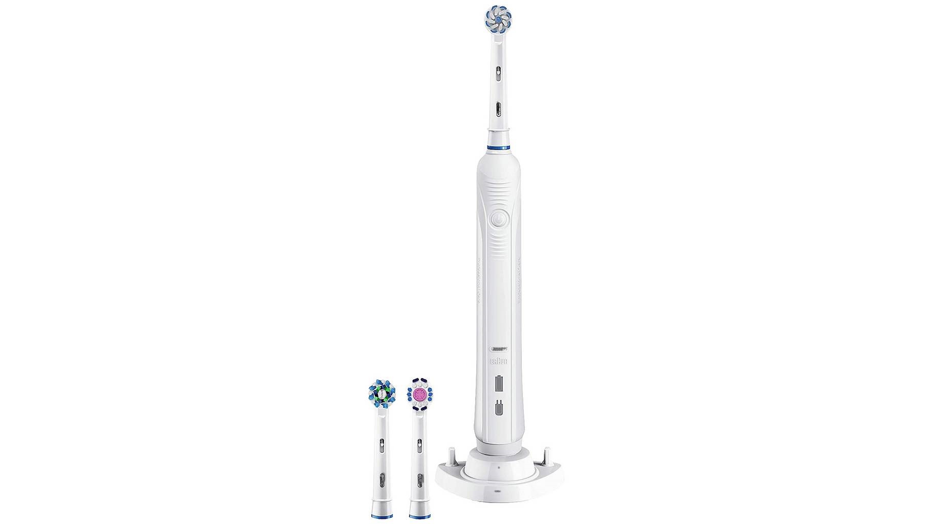 Bàn Chải Đánh Răng Điện Braun Oral-B Pro 970 Trắng