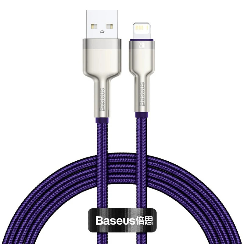 Cáp sạc và truyền dữ liệu tốc độ cao Baseus Cafule Series Metal Data Cable USB to IPhone