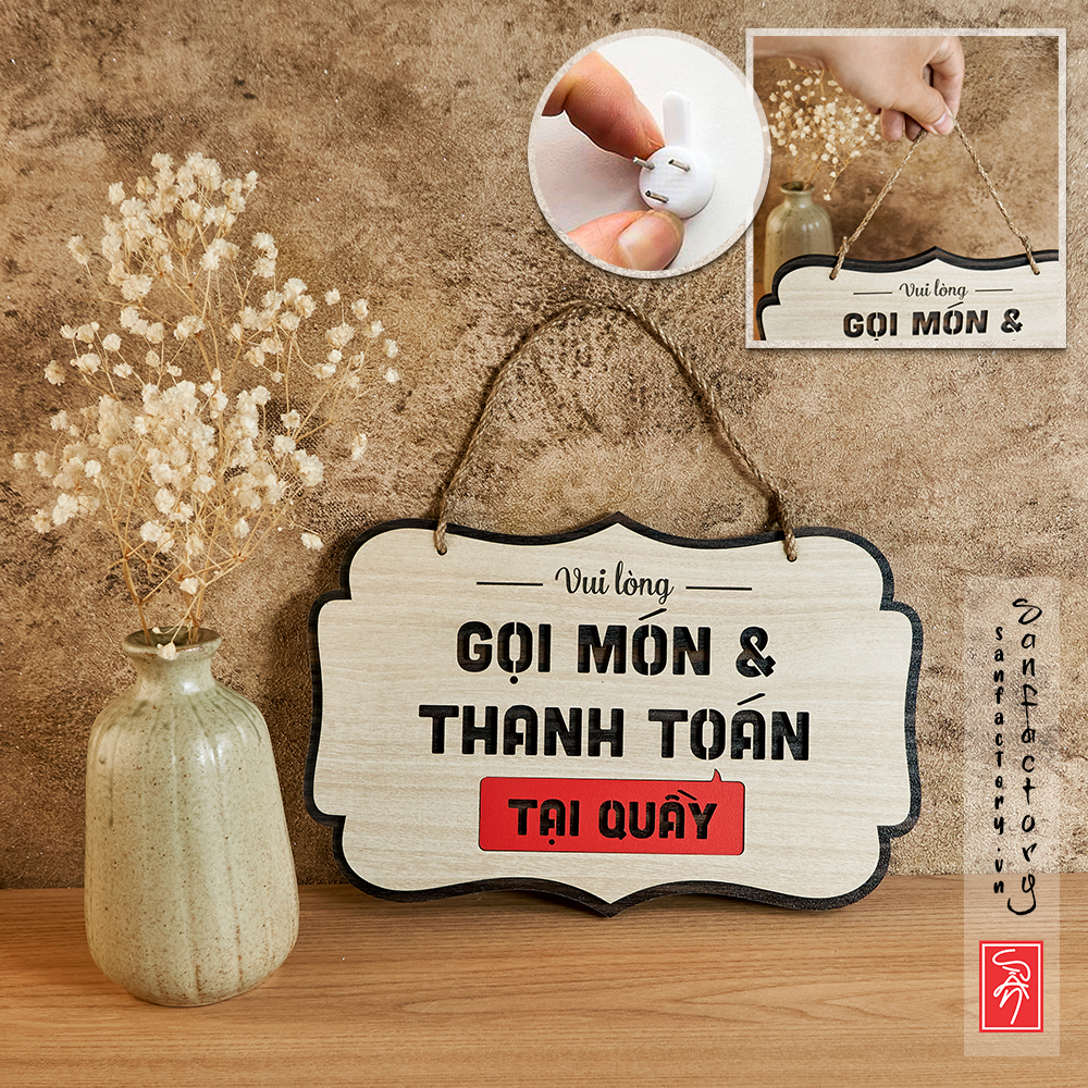 Gọi món và thanh toán tại quầy