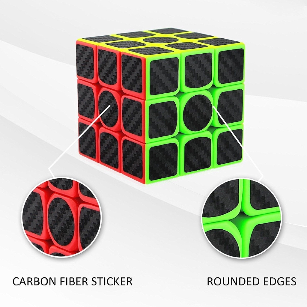 Combo 4 Carbon Puzzle Cube